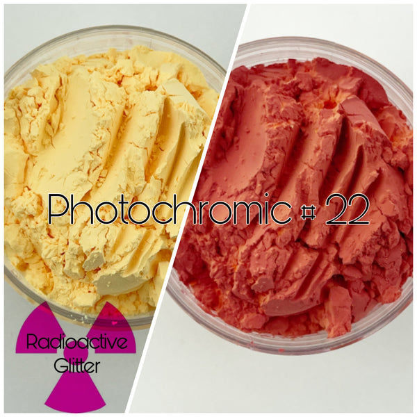 Photochromic Color Changing Powders Sunlight Sensitive
