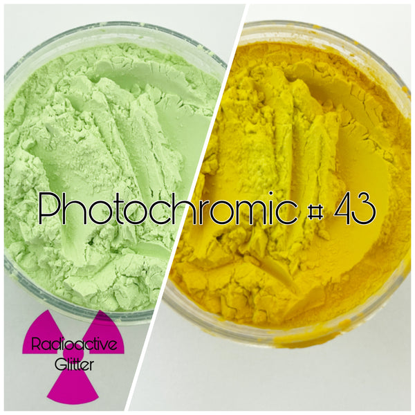 Photochromic Color Changing Powders Sunlight Sensitive