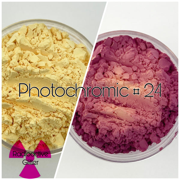 Photochromic Color Changing Powders Sunlight Sensitive