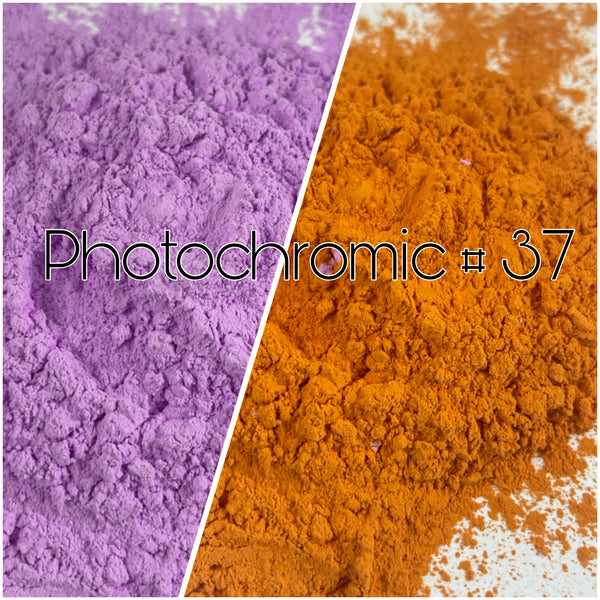 Photochromic Color Changing Powders Sunlight Sensitive