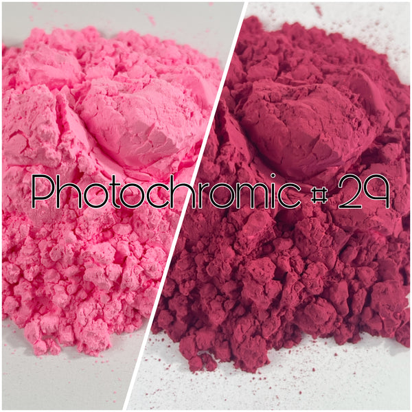 Photochromic Color Changing Powders Sunlight Sensitive