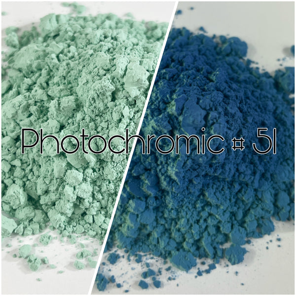 Photochromic Color Changing Powders Sunlight Sensitive