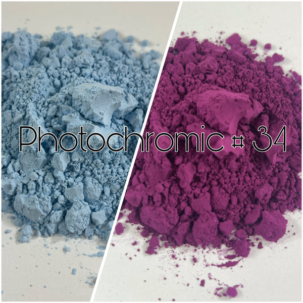 Photochromic Color Changing Powders Sunlight Sensitive
