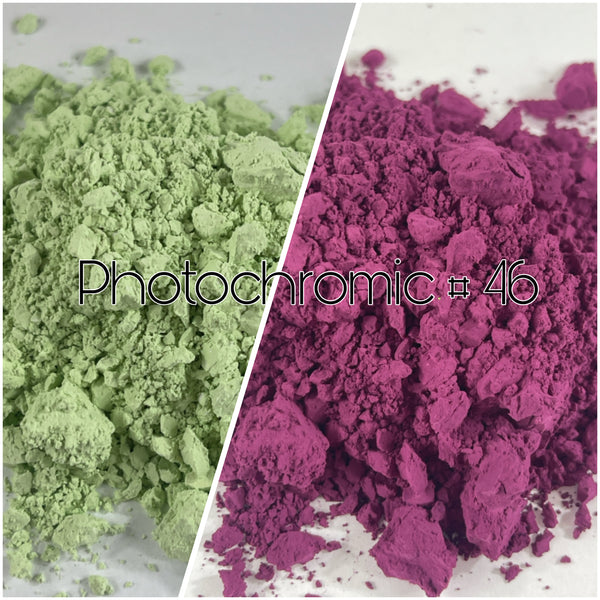 Photochromic Color Changing Powders Sunlight Sensitive