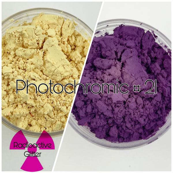 Photochromic Color Changing Powders Sunlight Sensitive