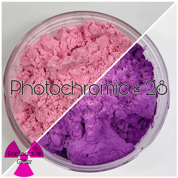 Photochromic Color Changing Powders Sunlight Sensitive