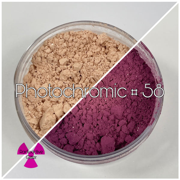 Photochromic Color Changing Powders Sunlight Sensitive