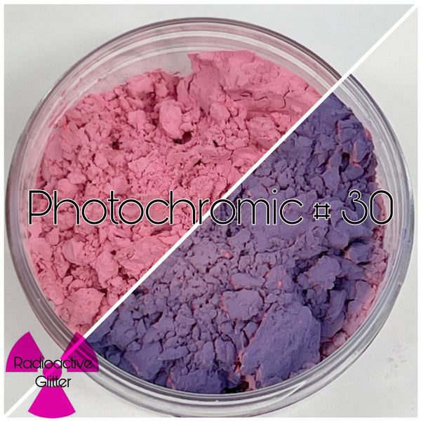 Photochromic Color Changing Powders Sunlight Sensitive