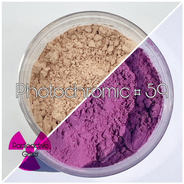 Photochromic Color Changing Powders Sunlight Sensitive