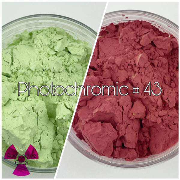 Photochromic Color Changing Powders Sunlight Sensitive