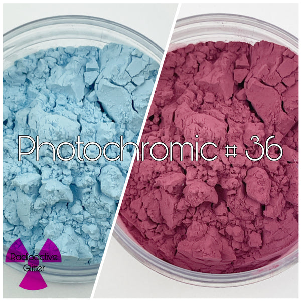 Photochromic Color Changing Powders Sunlight Sensitive