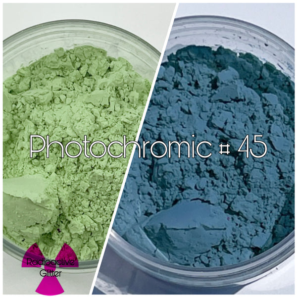 Photochromic Color Changing Powders Sunlight Sensitive