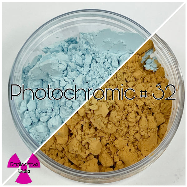 Photochromic Color Changing Powders Sunlight Sensitive