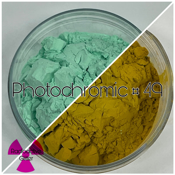 Photochromic Color Changing Powders Sunlight Sensitive