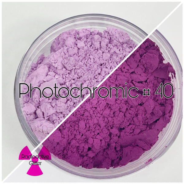 Photochromic Color Changing Powders Sunlight Sensitive
