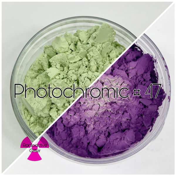Photochromic Color Changing Powders Sunlight Sensitive