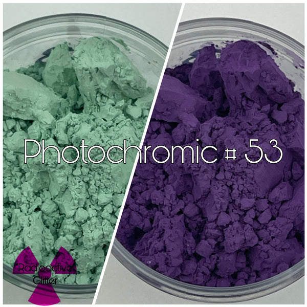 Photochromic Color Changing Powders Sunlight Sensitive