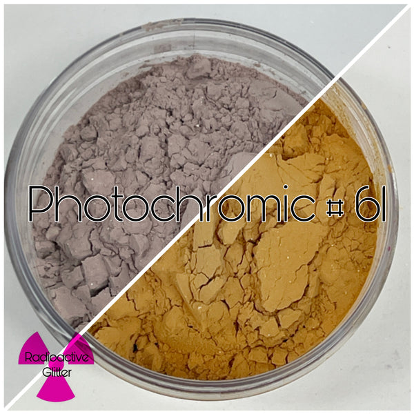 Photochromic Color Changing Powders Sunlight Sensitive