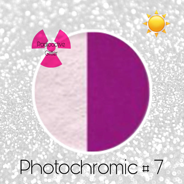 Photochromic Color Changing Powders Sunlight Sensitive