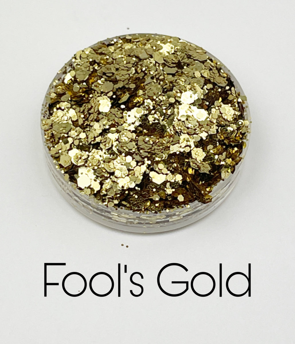 Bronze Gold Bulk Glitter - GL37 Fools Gold .015 –