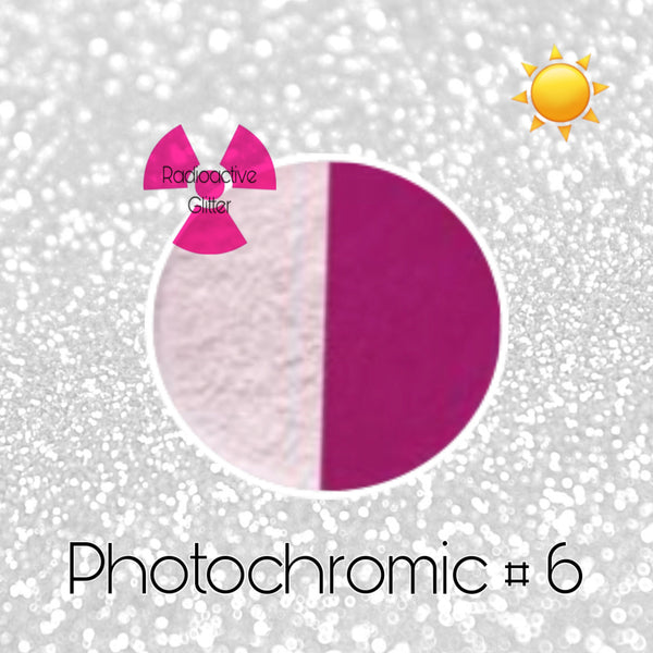 Photochromic Color Changing Powders Sunlight Sensitive