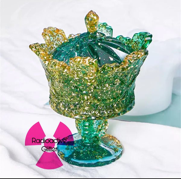 693 Crown Dish Stand Mold