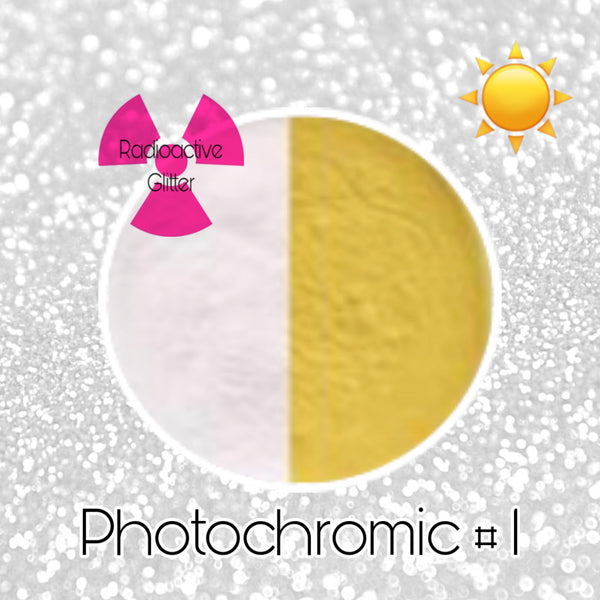 Photochromic Color Changing Powders Sunlight Sensitive