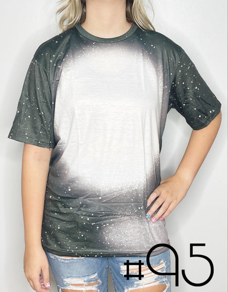 Sublimation Bleached Tee #095