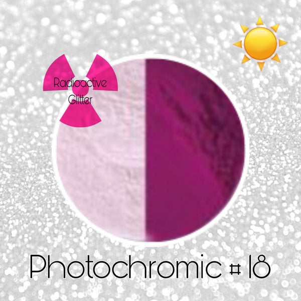 Photochromic Color Changing Powders Sunlight Sensitive