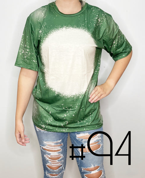 Sublimation Bleached Tee #094