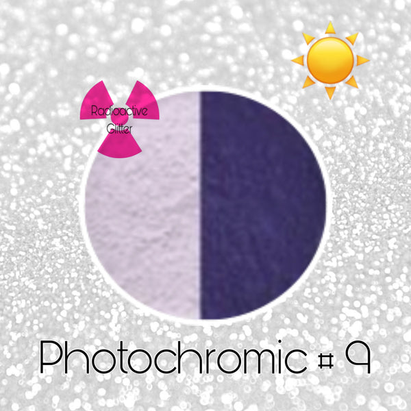Photochromic Color Changing Powders Sunlight Sensitive