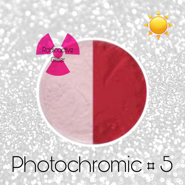 Photochromic Color Changing Powders Sunlight Sensitive