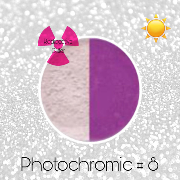 Photochromic Color Changing Powders Sunlight Sensitive