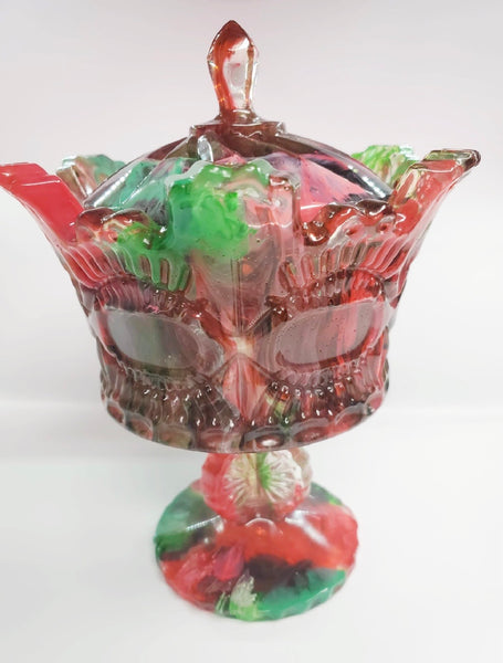 693 Crown Dish Stand Mold