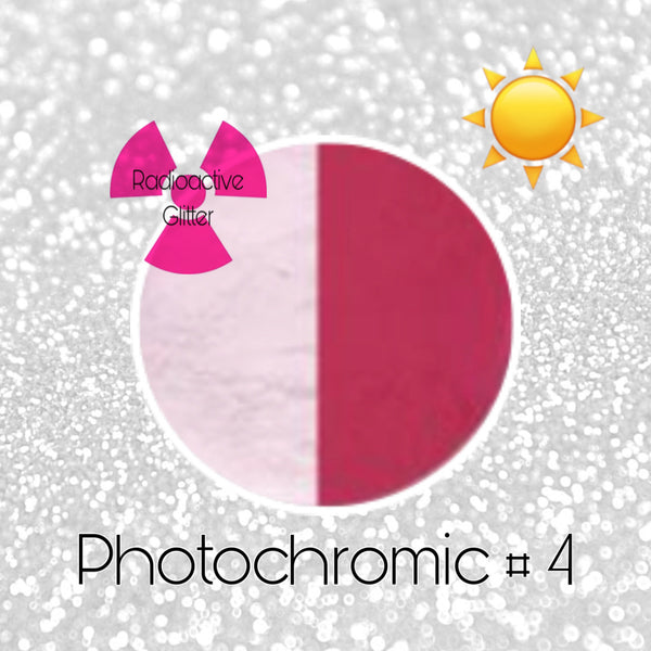 Photochromic Color Changing Powders Sunlight Sensitive