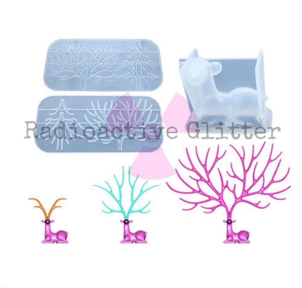 438 Deer Antler Jewelry Mold