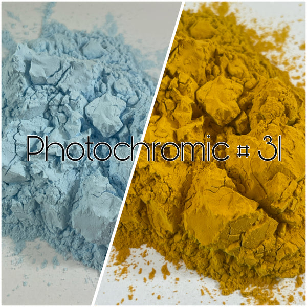 Photochromic Color Changing Powders Sunlight Sensitive