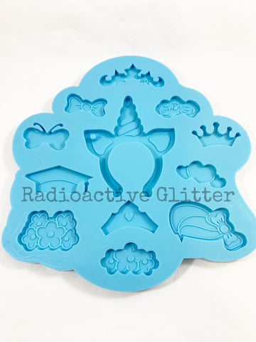 325 Unicorn Palette Silicone Mold