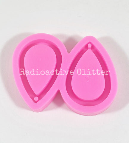 341 Small Teardrop Silicone Mold