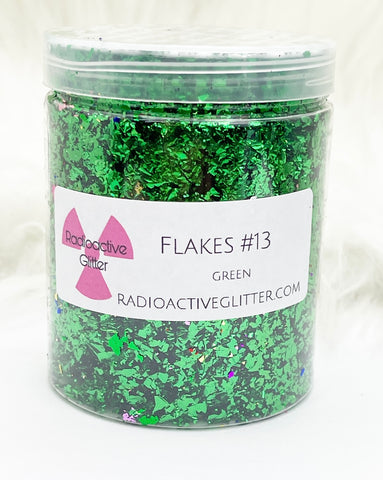 G0469 Flakes 13 Green