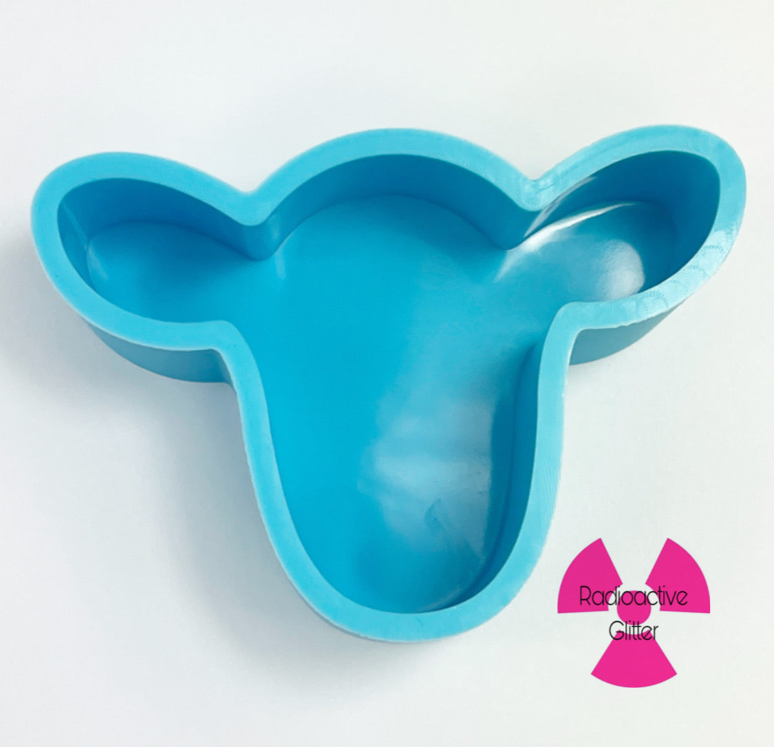 F054 Freshie Silicone Mold Cow