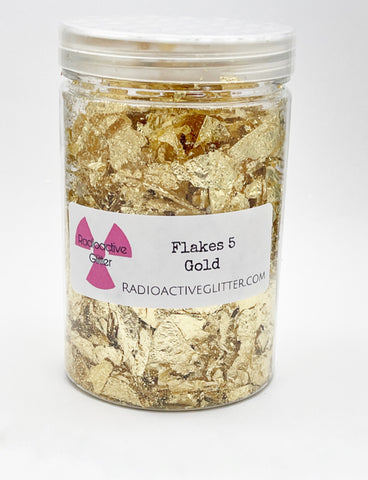 G1091 Flakes 5 Gold