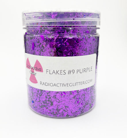 Flakes 9 Purple