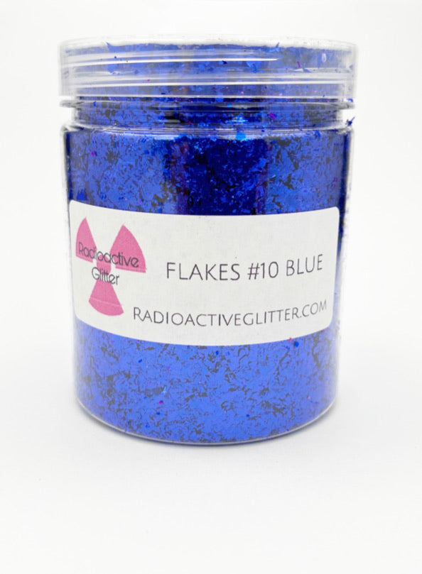 Flakes 10 Blue