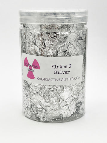 G1092 Flakes 6 Silver
