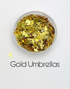 Gold Umbrellas