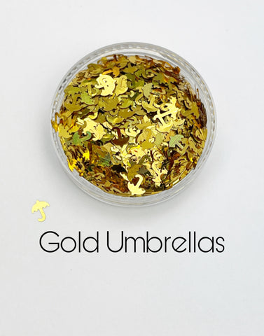 G1187.1 Gold Umbrellas