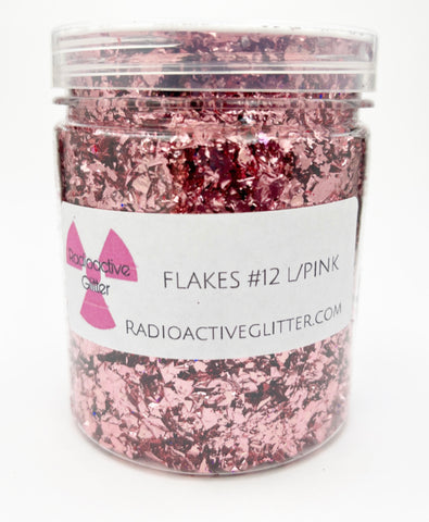 G1097 Flakes 12 Light Pink