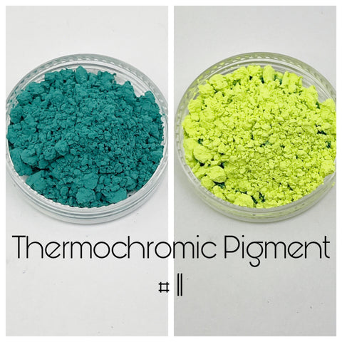 G0447 Thermochromic Pigment 11 Green To Lemon Heat Sensitive