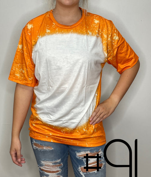 Sublimation Bleached Tee #091